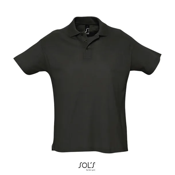 SUMMER II MEN POLO-170g Black