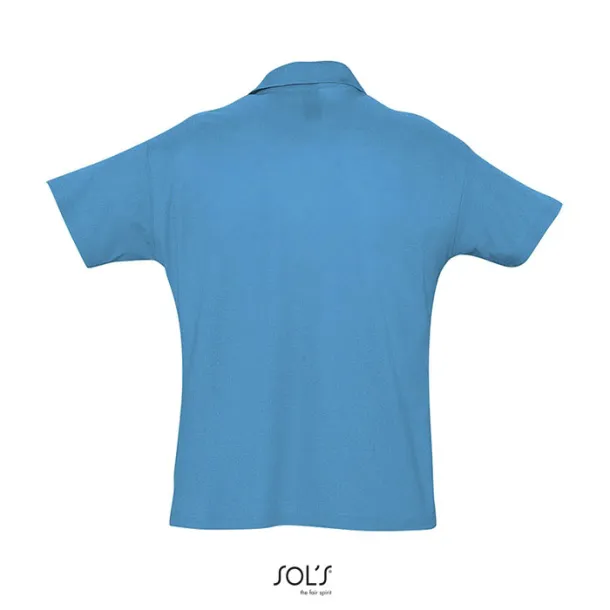 SUMMER II MEN POLO-170g Aqua