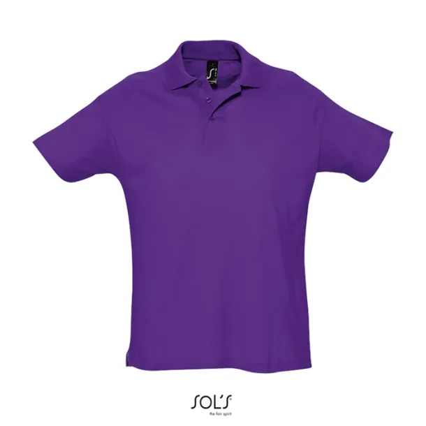 SUMMER II MEN POLO-170g Dark purple