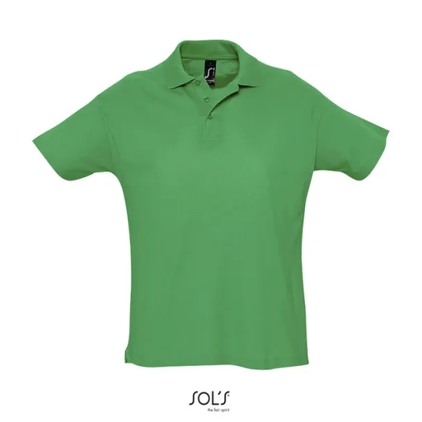 SUMMER II MEN POLO-170g kelly green