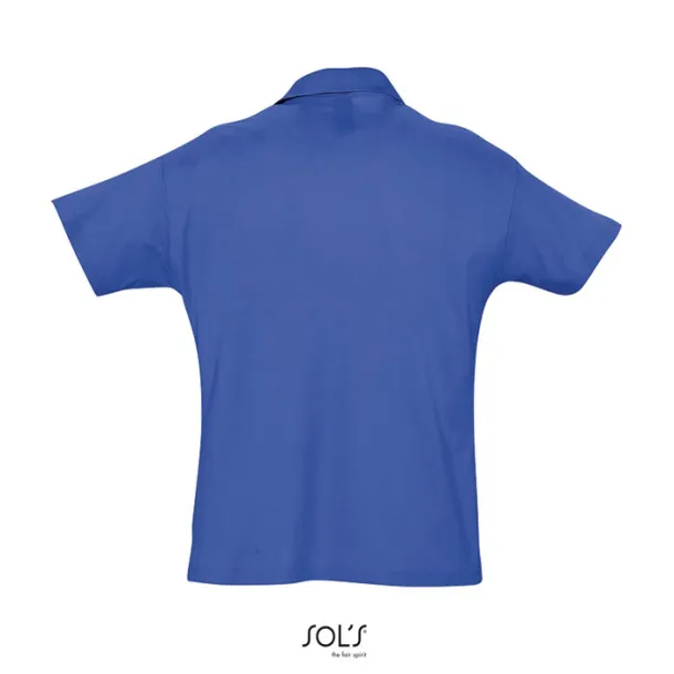 SUMMER II MEN POLO-170g Royal blue