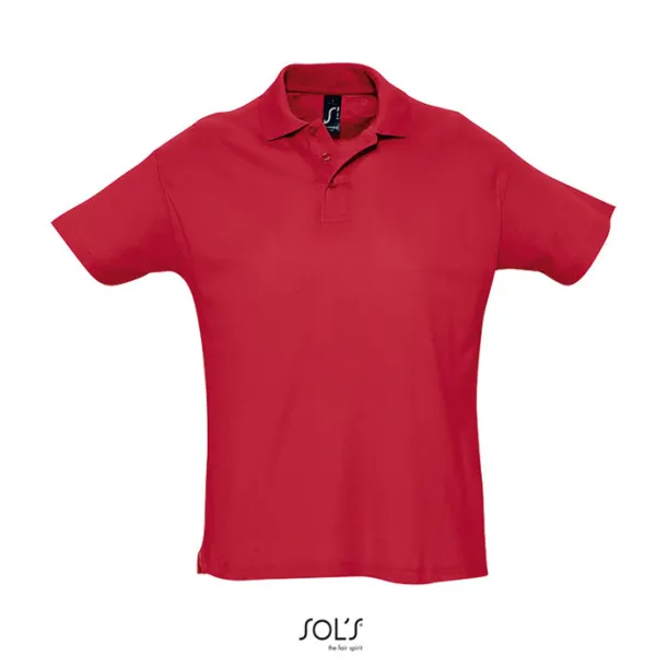 SUMMER II MEN POLO-170g Red