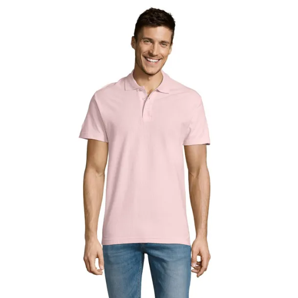 SUMMER II MEN POLO-170g Pink