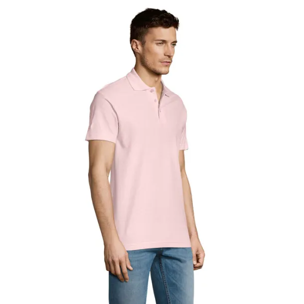 SUMMER II MEN POLO-170g Pink