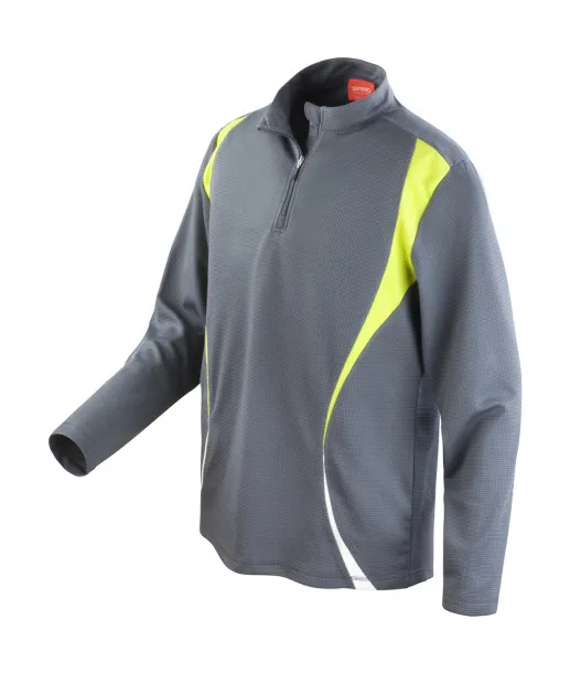  Spiro Trial Training Top - Spiro Charcoal Lime