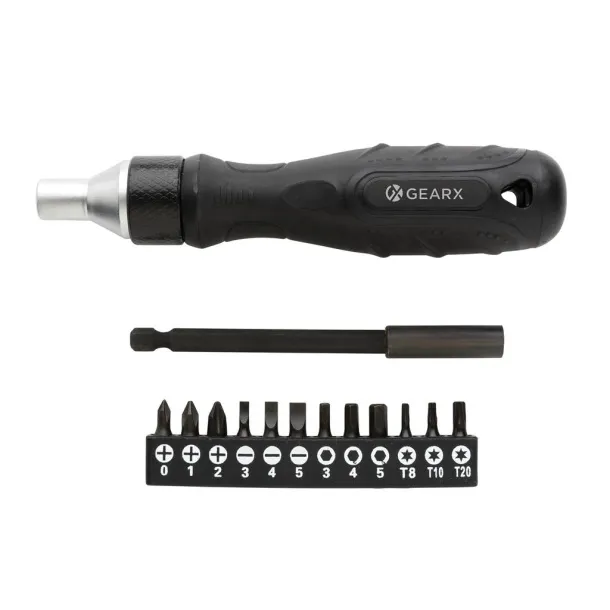 Gear X  ratchet screwdriver - GearX Black 