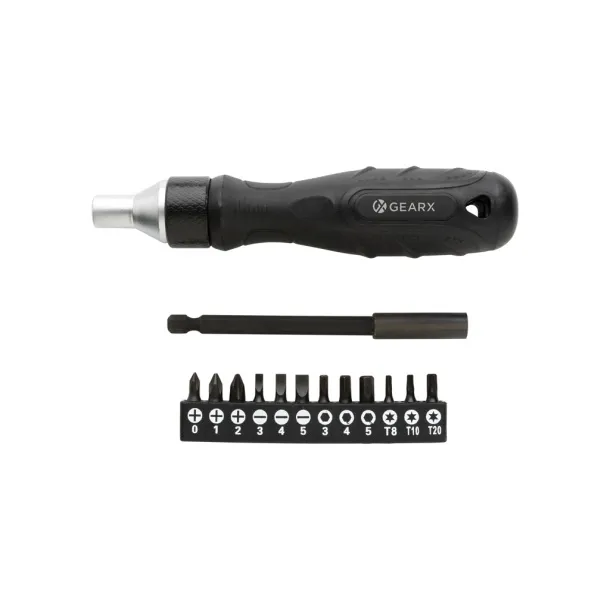 Gear X  ratchet screwdriver - GearX Black 