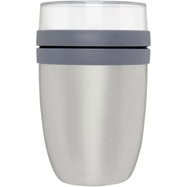 Ellipse Izolirajuća posuda za hranu, 500 ml + 200 ml - Mepal Srebrna