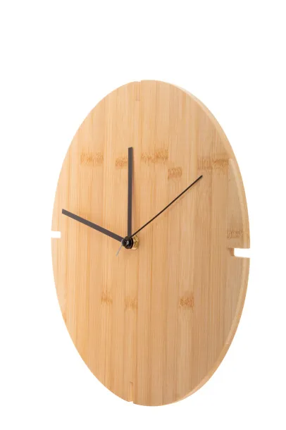 Tokei bamboo wall clock Natural