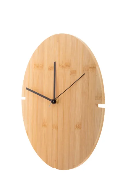 Tokei bamboo wall clock Natural