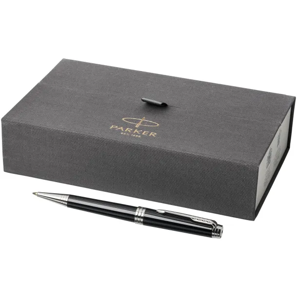 Premier ballpoint pen - Parker Solid black Chrome