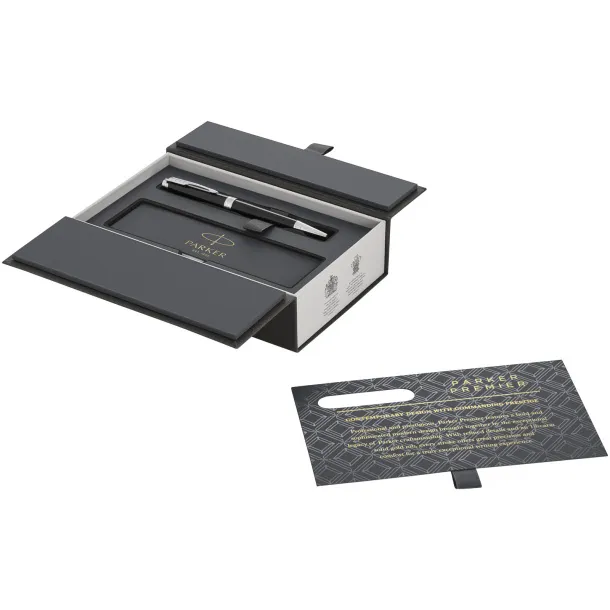 Premier kemijska olovka - Parker Solid black Chrome