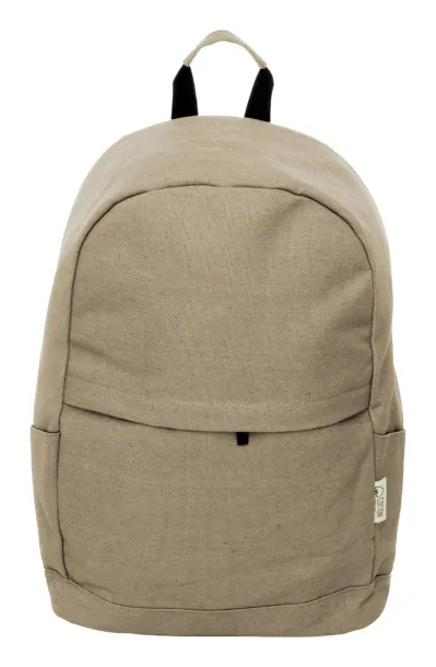 Rebyss Back ruksak od recikliranog pamuka, 15" Bež