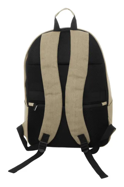 Rebyss Back ruksak od recikliranog pamuka, 15" Bež