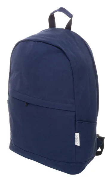 Rebyss Back recycled cotton backpack Dark blue