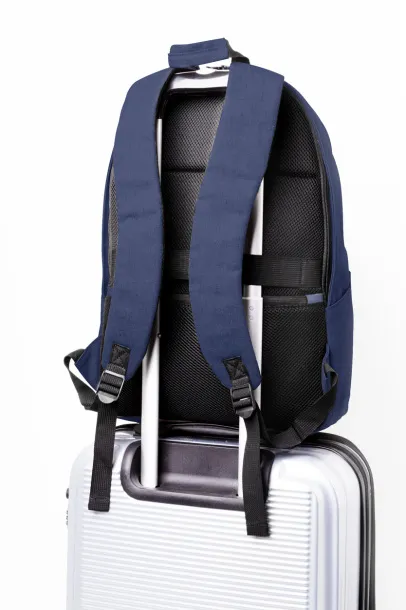 Rebyss Back ruksak od recikliranog pamuka, 15" Tamno plava