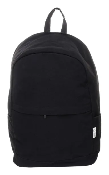 Rebyss Back recycled cotton backpack Black