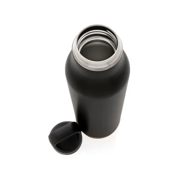  termos boca s plutom, 600 ml - XD Collection Crna 