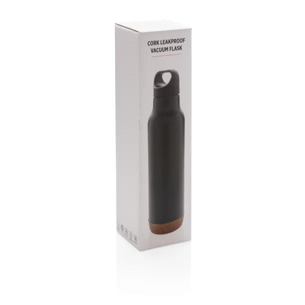  termos boca s plutom, 600 ml - XD Collection Crna 