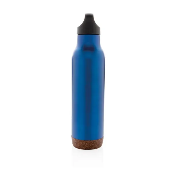  Cork leakproof vacuum flask - XD Collection Blue 