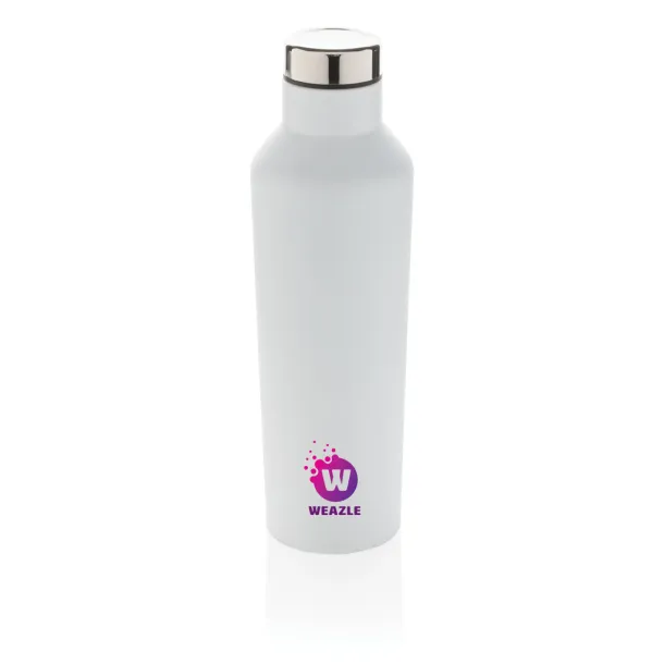  Modern vacuum stainless steel water bottle - XD Collection White 