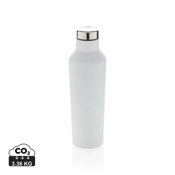  Modern vacuum stainless steel water bottle - XD Collection White 