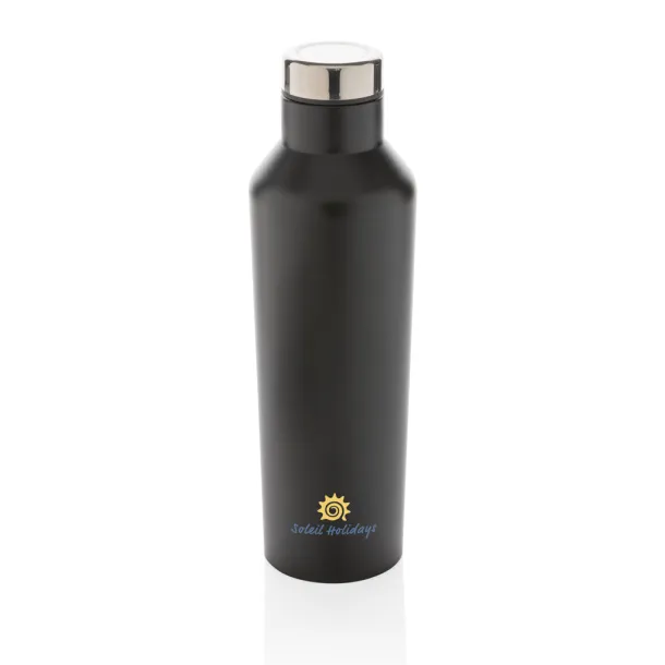  Modern vacuum stainless steel water bottle - XD Collection Black 