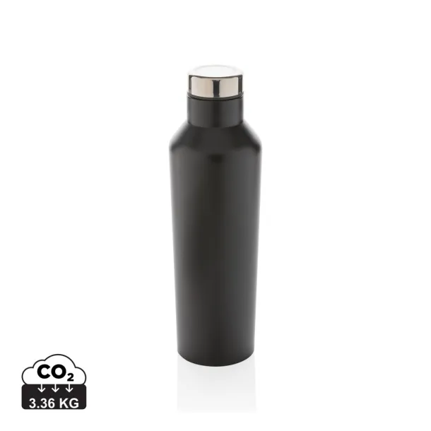  Modern vacuum stainless steel water bottle - XD Collection Black 