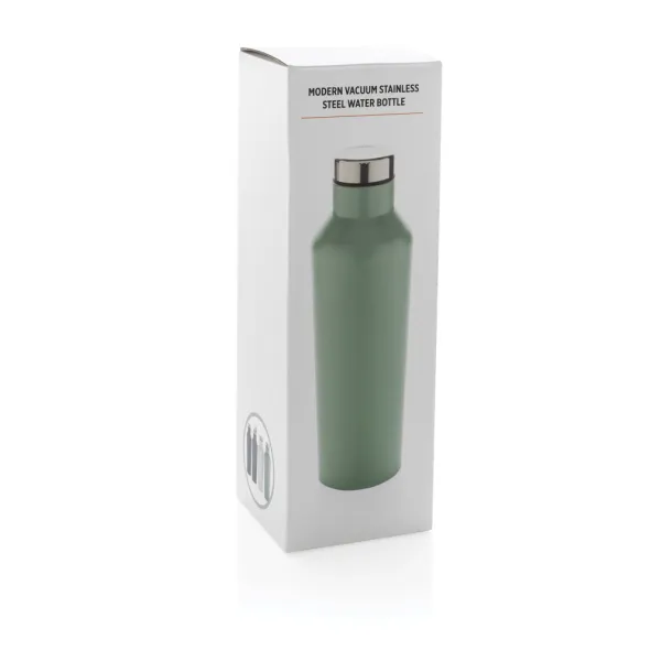  Modern vacuum stainless steel water bottle - XD Collection Green 