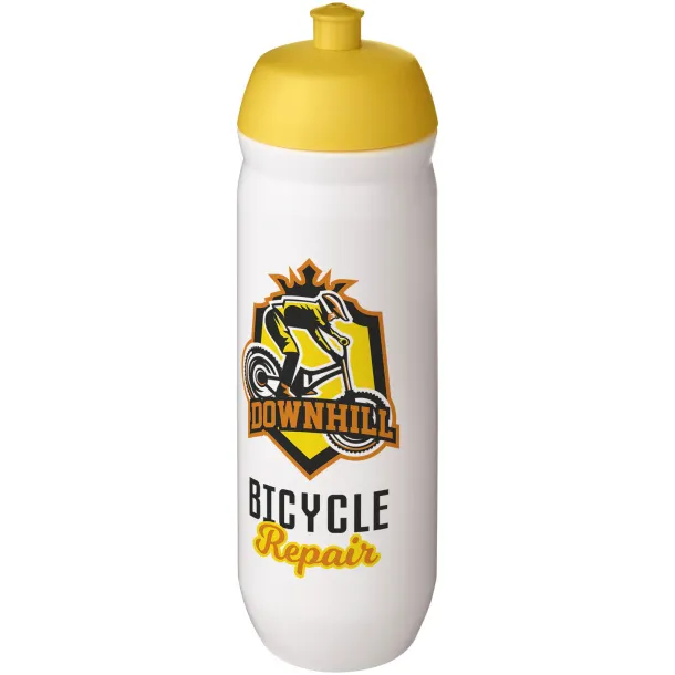 HydroFlex™ 750 ml sport bottle - Unbranded Yellow White