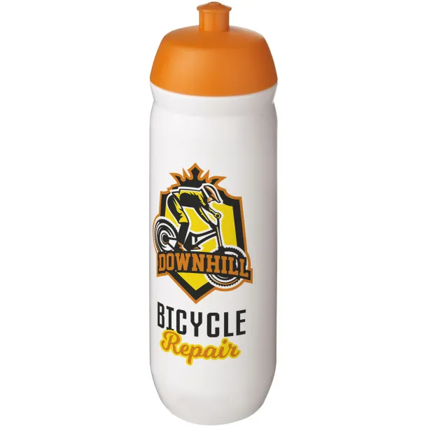 HydroFlex™ 750 ml sport bottle Orange White