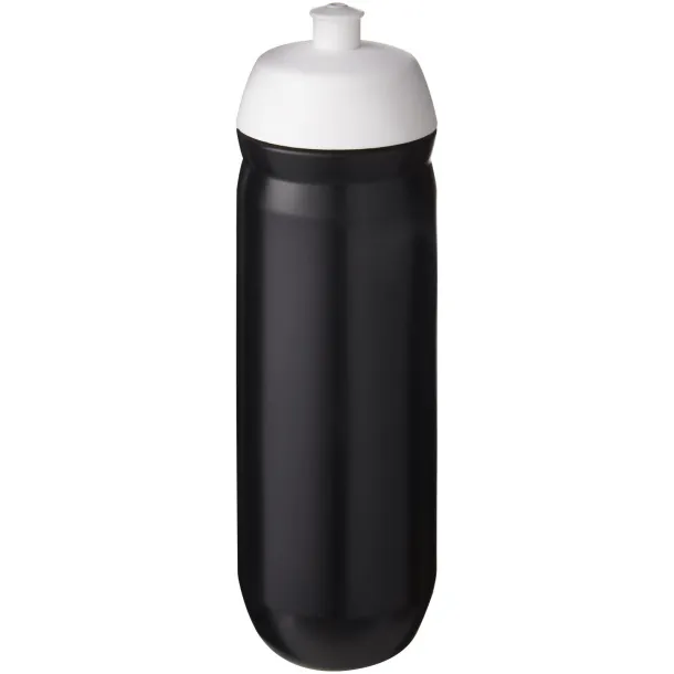 HydroFlex™ 750 ml sport bottle - Unbranded White Solid black