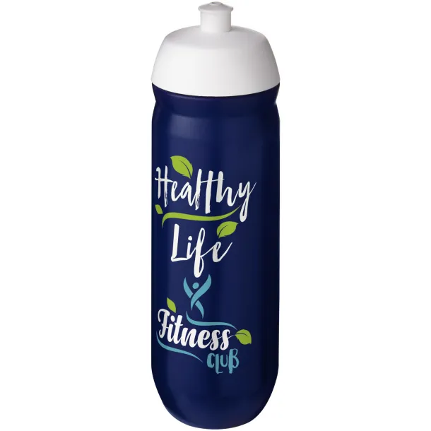 HydroFlex™ 750 ml sport bottle - Unbranded White Blue