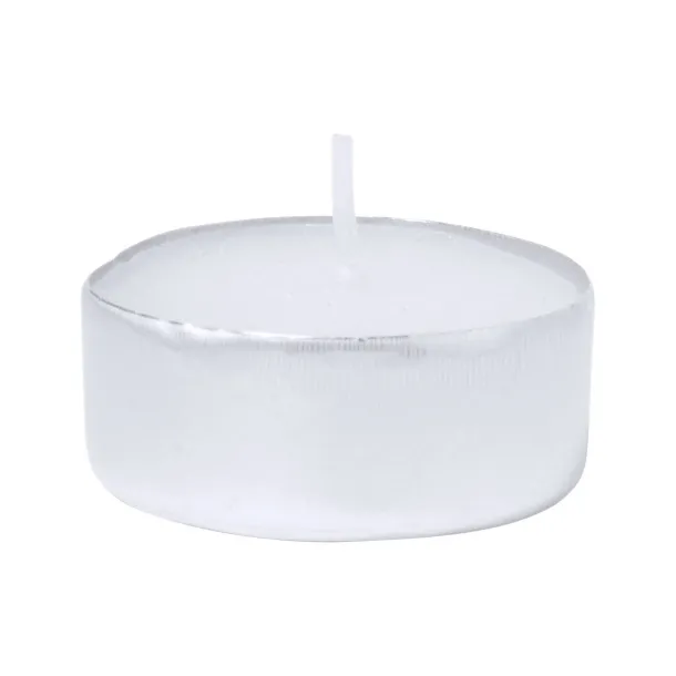 Zamir candle  Silver White