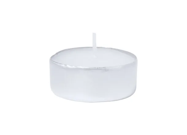 Zamir candle  Silver White