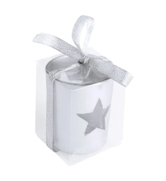 Zamir candle  Silver White