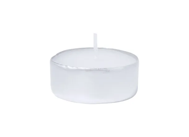 Zamir candle  Silver White