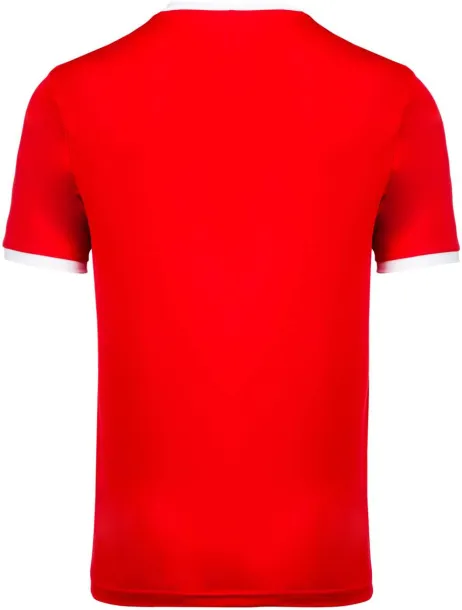  ADULTS' SHORT-SLEEVED JERSEY - Proact Sporty Red White