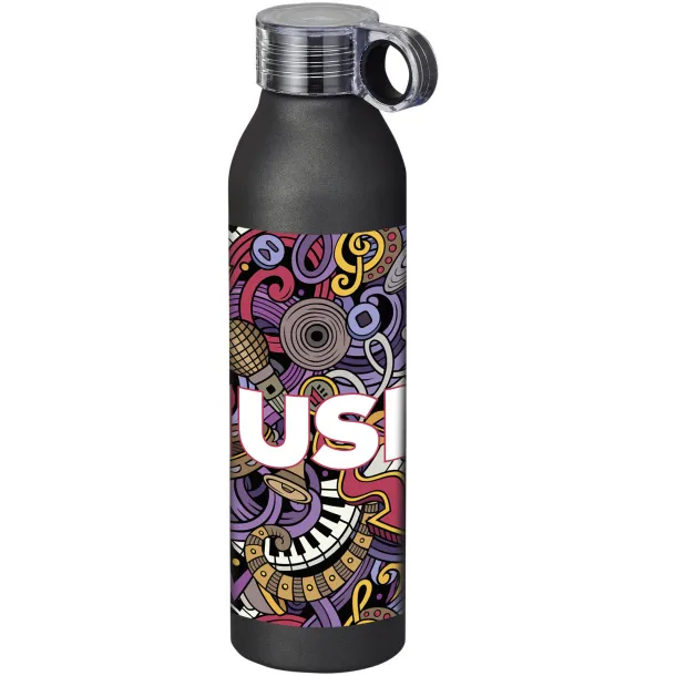 Grom 650 ml sports bottle Solid black