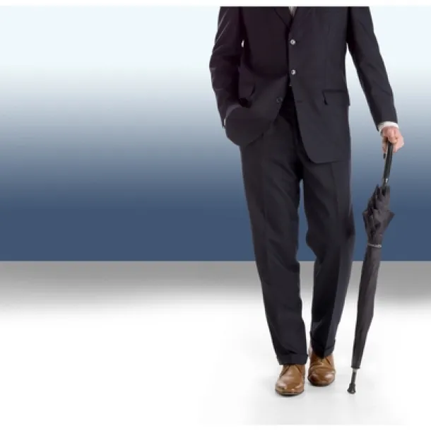  Charles Dickens automatic umbrella, walking stick Crna