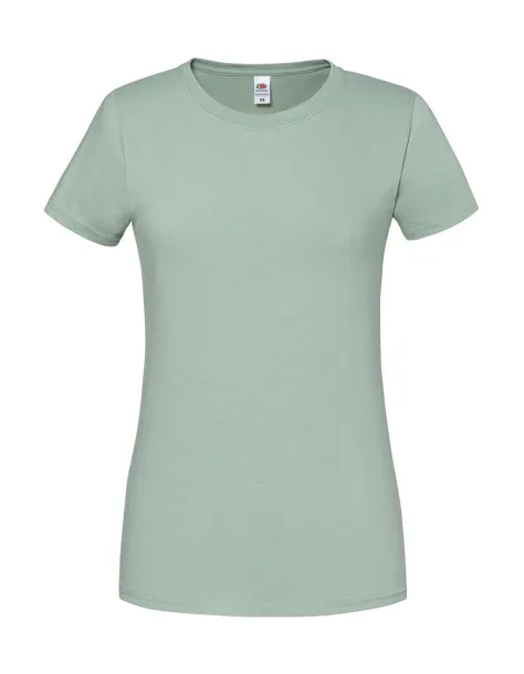  Ladies Ringspun Premium T - Fruit of the Loom Sage