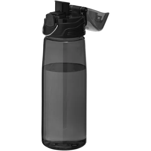 Capri 700 ml sport bottle - Unbranded Transparent black