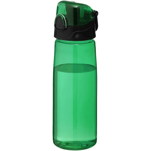 Capri 700 ml sport bottle Transparent green