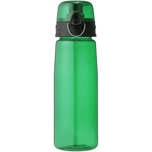 Capri 700 ml sport bottle Transparent green