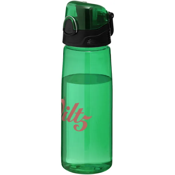 Capri 700 ml sport bottle Transparent green