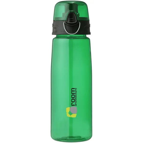 Capri 700 ml sport bottle Transparent green