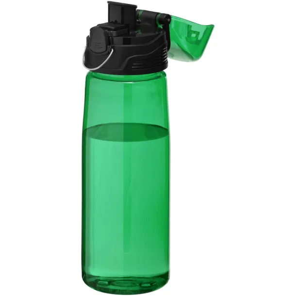 Capri 700 ml sport bottle Transparent green