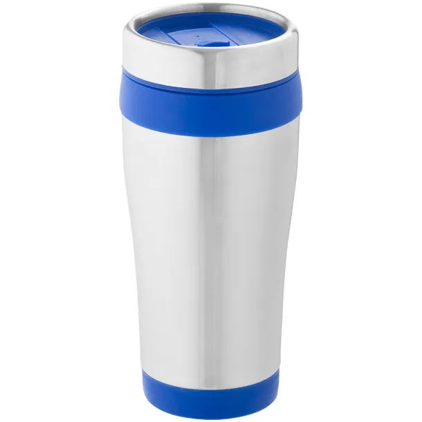 Elwood 410 ml insulated tumbler - Unbranded Silver Blue