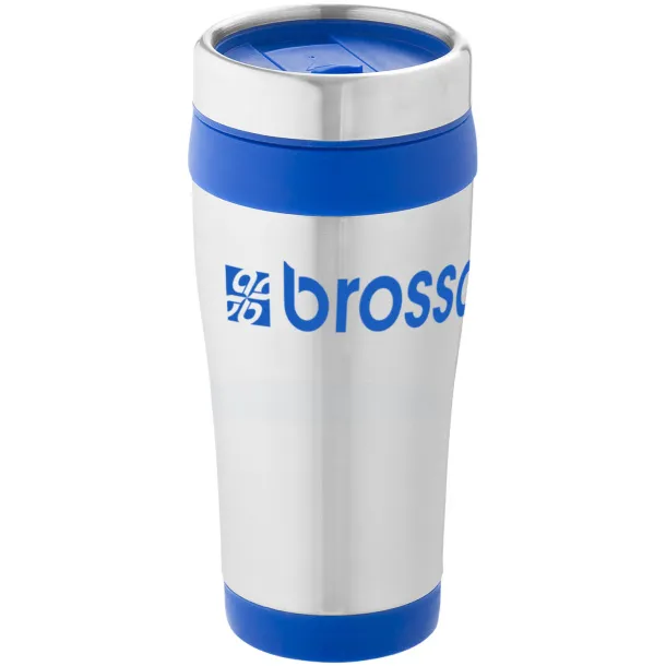 Elwood 410 ml insulated tumbler Silver Blue