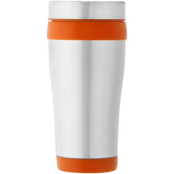 Elwood 410 ml insulated tumbler Silver Orange